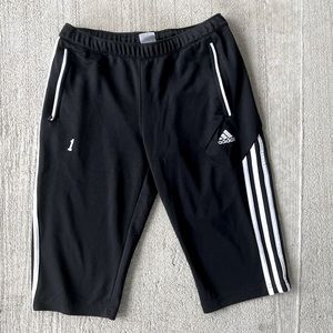 Girls Adidas Track Pants Cropped